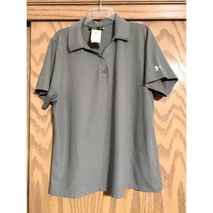 COPY - Under Armour Graphite Grey/Gray Women's Golf Polo